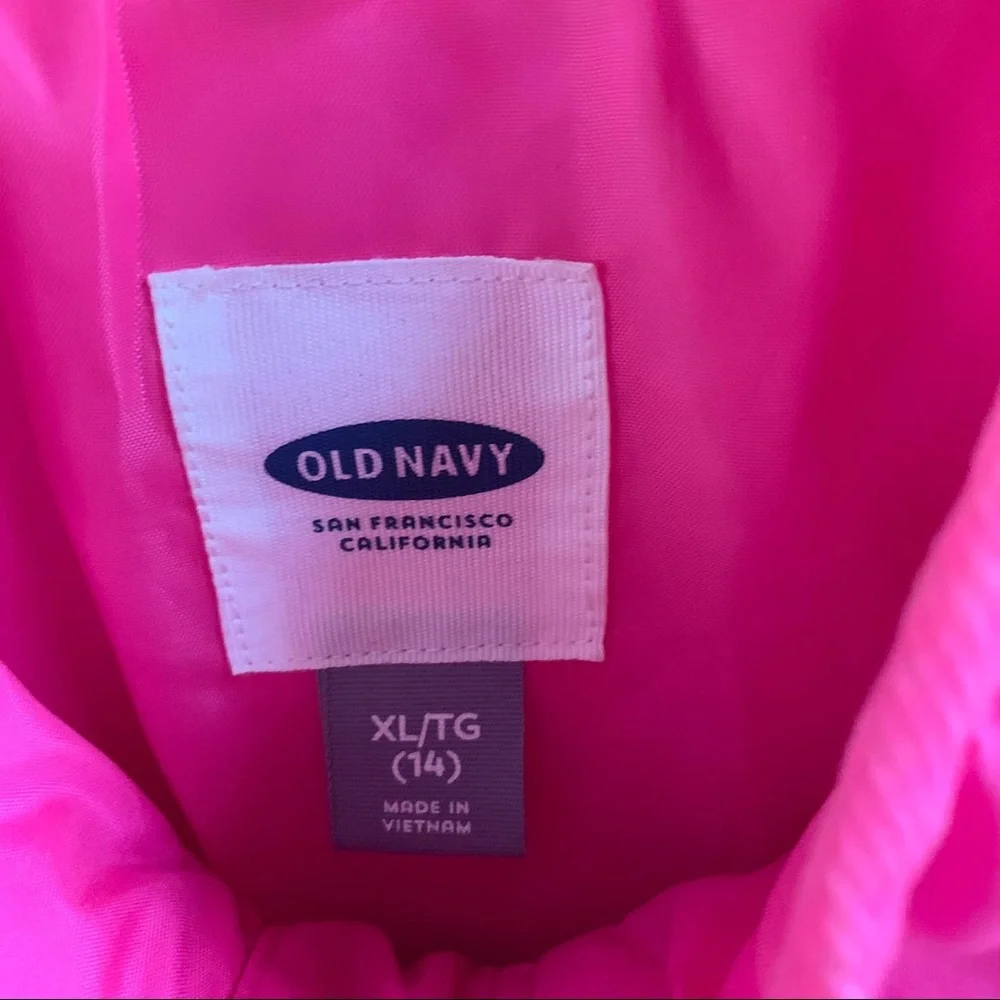 Old navy‎ pink quilted jacket